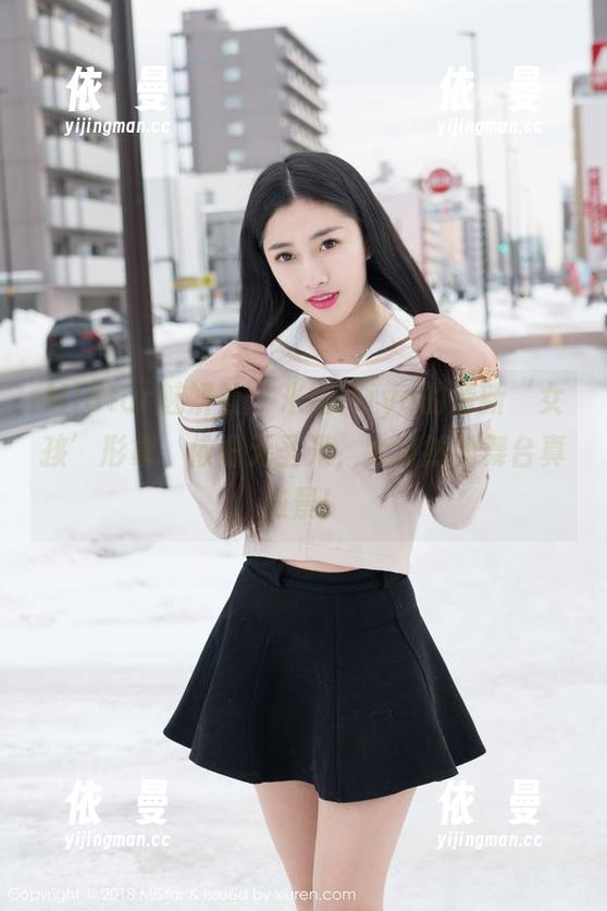 MiStar魅妍社-米娅Miya MiStar魅妍社 - 米娅Miya的清新‘女孩’形象,依旧无圣光,大自然的舞台真应景!