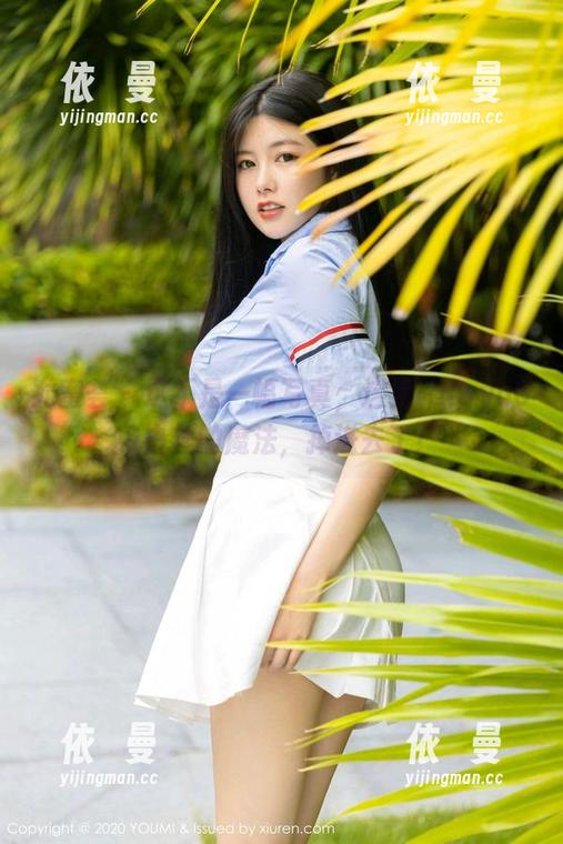 尤蜜荟 - 这不是一幅写真，这是lingyu69白丝的魔法，掉进去了！