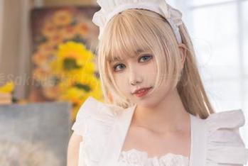 渡边早季Saki把学妹COS更新得如同诗中人，果然不愧是她！