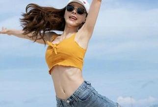 魅妍社 - 图册上线！水手服的陈雅漫VICKY，我的沙滩椅子准备好啦！